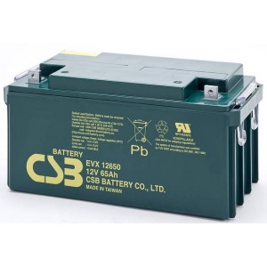 Аккумуляторная батарея CSB EVX 12650 (12V 65Ah)