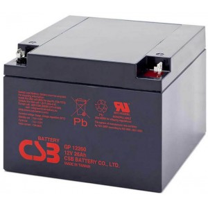 Аккумуляторная батарея CSB GP 12260 (12V 26Ah)