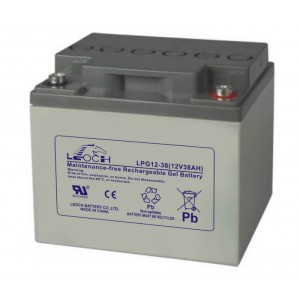 Аккумуляторная батарея Leoch LPG 12-38 (12V 38Ah)