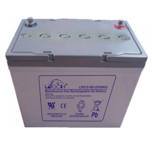 Аккумуляторная батарея Leoch LPG 12-50 (12V 50Ah)