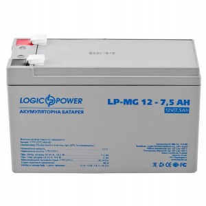 Аккумулятор LogicPower LP-MG 12V 7.5Ah