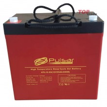 Аккумулятор Pulsar HTL 12-55 (12В 55Ач, GEL)